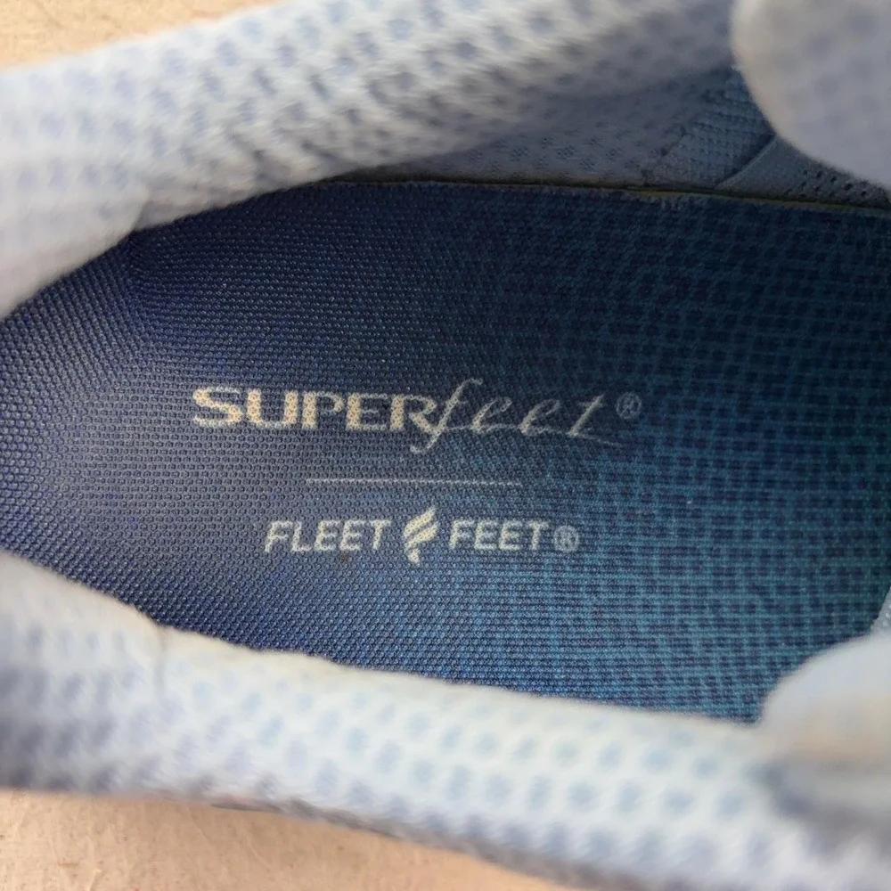 Hoka One One Clifton 9 Shoes Womens Size 11 Blue Running Sneakers Cushioned